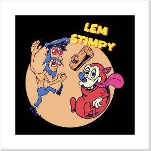 Lem & Stimpy Posters and Art